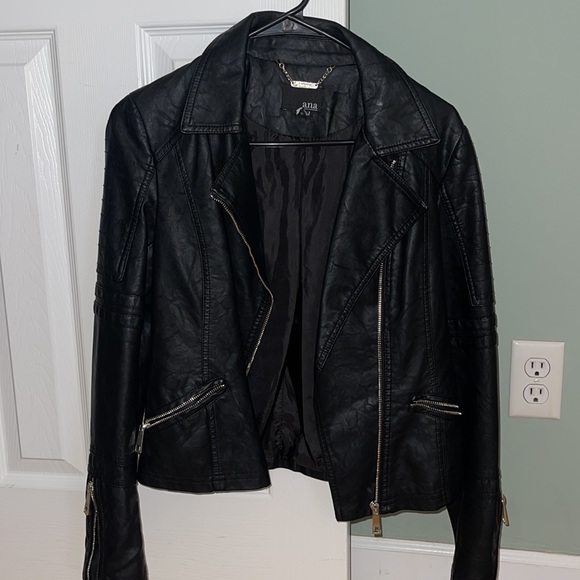 a.n.a. Faux leather jacket size small - Picture 2 of 8